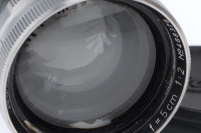 Lot 4 - A Leitz Wetzlar f/2 5cm Lens