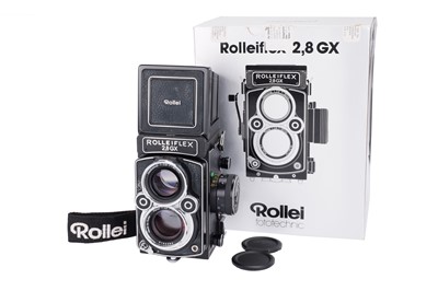 Lot 340 - A Rollei Rolleiflex 2.8GX Medium Format TLR Camera