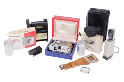 Lot 201 - A Concava Tessina Automatic 35 Gold Camera