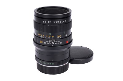 Lot 57 - A Leitz Macro-Elmarit-R f/2.8 60mm Lens