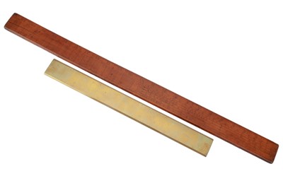 Lot 225 - A Boxwood Gunter's Rule & Other