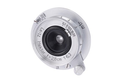 Lot 13 - A Leitz Hektor f/6.3 28mm Lens Set