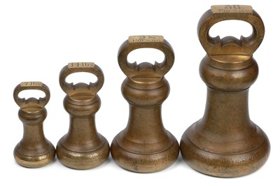 Lot 287 - Borough of Devonport, Bell Weights, Part Set