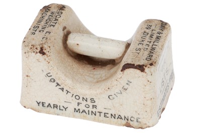 Lot 288 - An Unusual Premotional Ceramic Weight