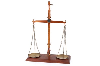 Lot 455 - Yorkshire West Riding, 1lb Custom Inspectors Scales