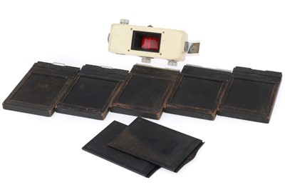 Lot 303 - A Group of Film Plate Holders and Ilford Strip Printer