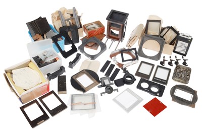 Lot 349 - A Collection of Spencer White Albionflex Camera Parts