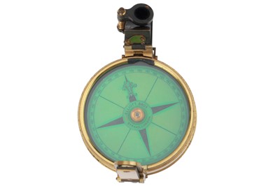 Lot 233 - Pocket Prismatic Compass, Elliot Bros, London