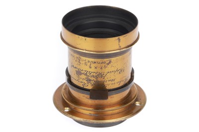 Lot 164 - A Perken and Rayment Rapid Rectilinear 7x5 Optimus Lens
