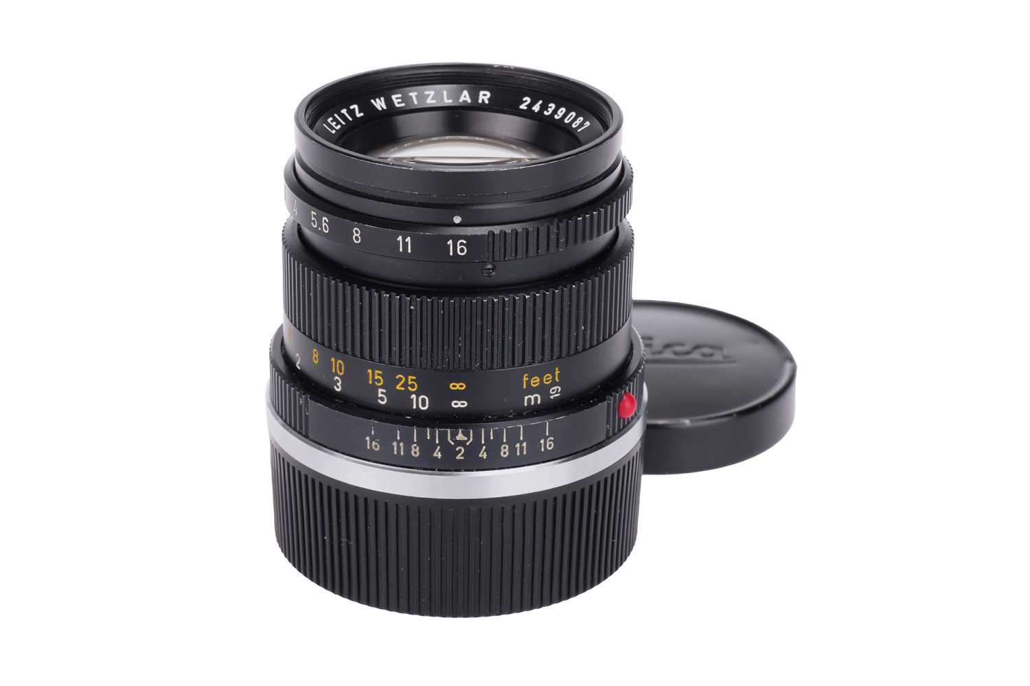 Lot 46 - A Leitz Summicron f/2 50mm Lens
