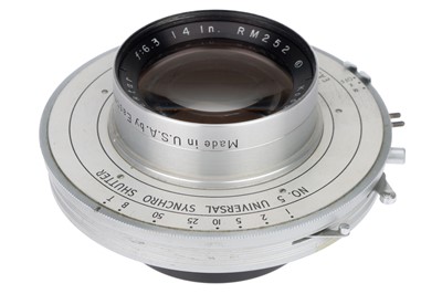 Lot 184 - A Kodak Commercial Ektar f/6.3 14 inch Lens