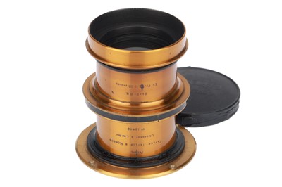 Lot 192 - A Taylor, Taylor and Hobson Patent f/8 Full Plate Lens