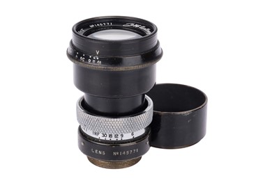 Lot 454 - A J. H. Dallmeyer Kinematograph f/1.9 2" Lens