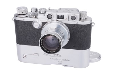 Lot 7 - A Leica IIIb 'Spécialités Tiranty' Paris Rangefinder Camera