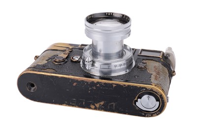 Lot 27 - A Leica M3 Black Paint Rangefinder Body
