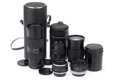 Lot 147 - A Group of Camera Lenses