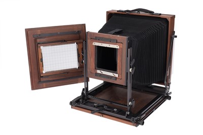 Lot 357 - A K.B. Canham 8x10" 'Wood' Large Format Field Camera