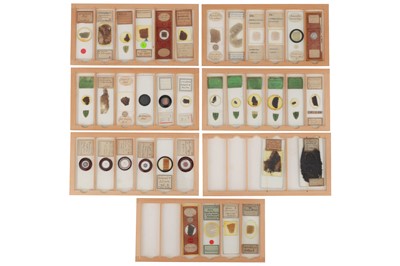 Lot 223 - A Good Collection of 35 Microscope Geological Sections