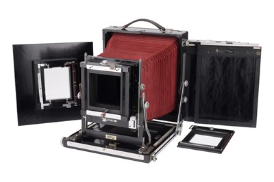 Lot 367 - A Gandolfi 8x10" Mahogany Field Camera