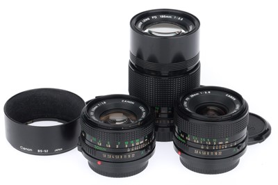 Lot 149 - A Group of Canon Lenses
