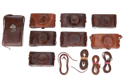 Lot 13 - A Selection of Leica Camera Cases