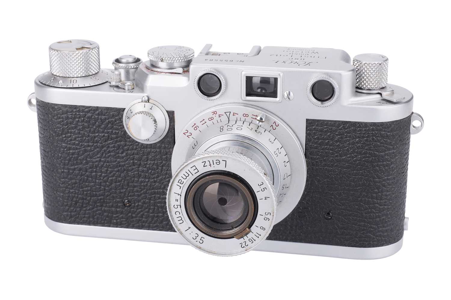Lot 9 - A Leica IIIf Rangefinder Camera