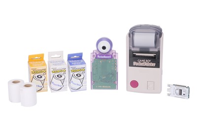 Lot 439 - A Nintendo Game Boy Pocket Camera & Pocket Printer Outfit