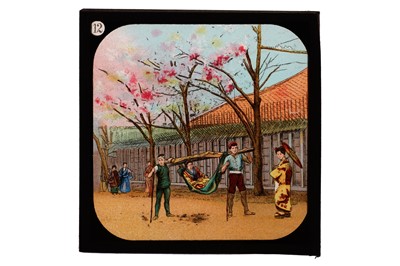 Lot 156 - Japan & Its People, Magic Lantern Slides