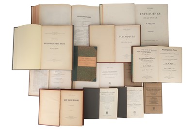 Lot 307 - European Books on Rhizopodes, Infusoires D'Eau, and Zoophytes