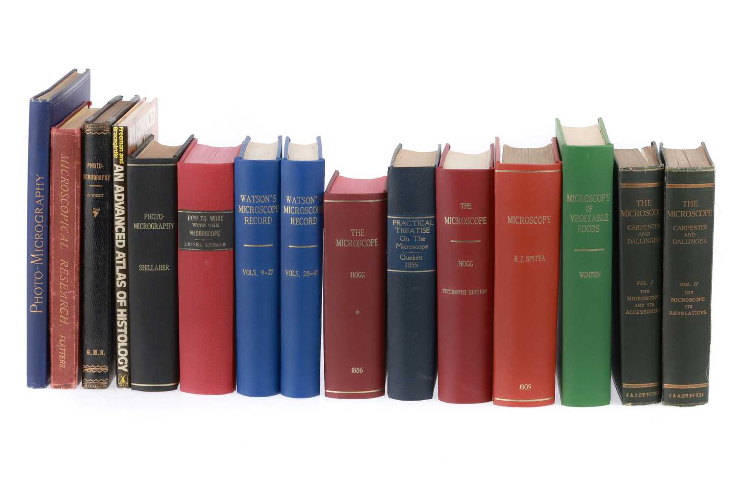 Lot 401 - Microscopy, Classic Standard Texts,