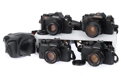 Lot 48 - A Group of 35mm SLR Cameras