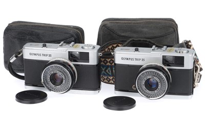 Lot 86 - A Pair of Olympus Trip 35 Cameras