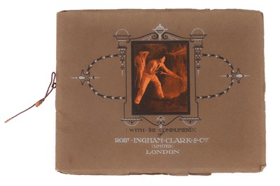 Lot 400 - An Original Cunard Line Brochure for the SS Lusitania and Associated Rail Transport