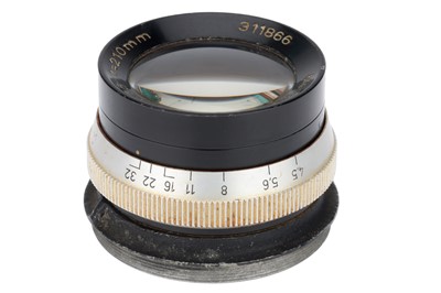 Lot 139 - A Meopta Meoptar f/4.5 210mm Lens