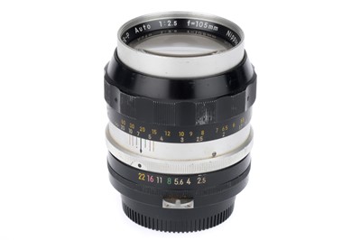 Lot 140 - A Nippon Kogaku Nikkor-P f/2.5 105mm Lens