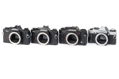 Lot 88 - A Group of Olympus OM Camera Bodies