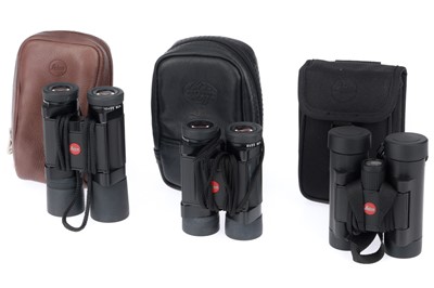 Lot 270 - 3 Sets of Leica Binoculars