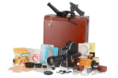Lot 490A - A Paillard Bolex H16 Reflex Outfit