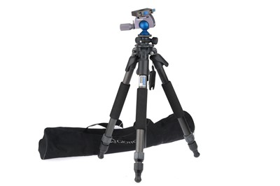 Lot 243 - A Giotto MT8170 Professional Carbon Tripod and Magicball Head