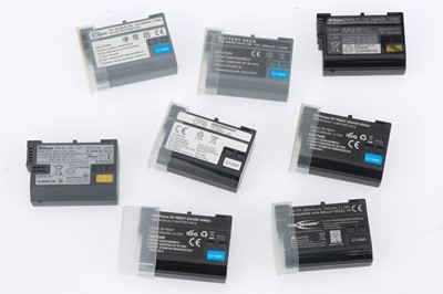 Lot 248 - A Group of Nikon EN-EL15 Battery Packs