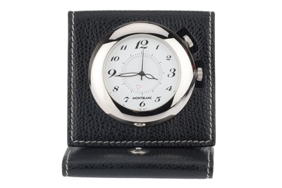 Lot 354 - A Mont Blanc Travel Clock