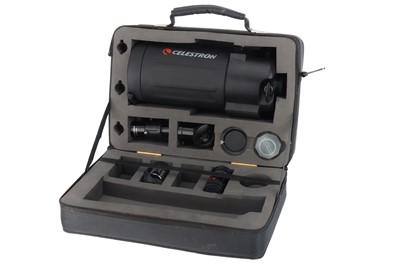 Lot 389 - A Celestron Maksutov-Cassegrain f/13.3 1200mm Reflector Scope Outfit