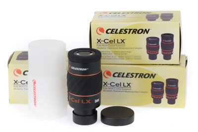 Lot 390 - A Group of Celestron X-Cel LX Telescope Eyepieces