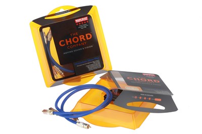 Lot 413 - Two Pairs of Chord Chameleon Silver Plus Hi Fi Interconnect Cables