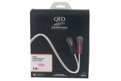 Lot 415 - A QED Ruby Anniversary Evolution Speaker Cable