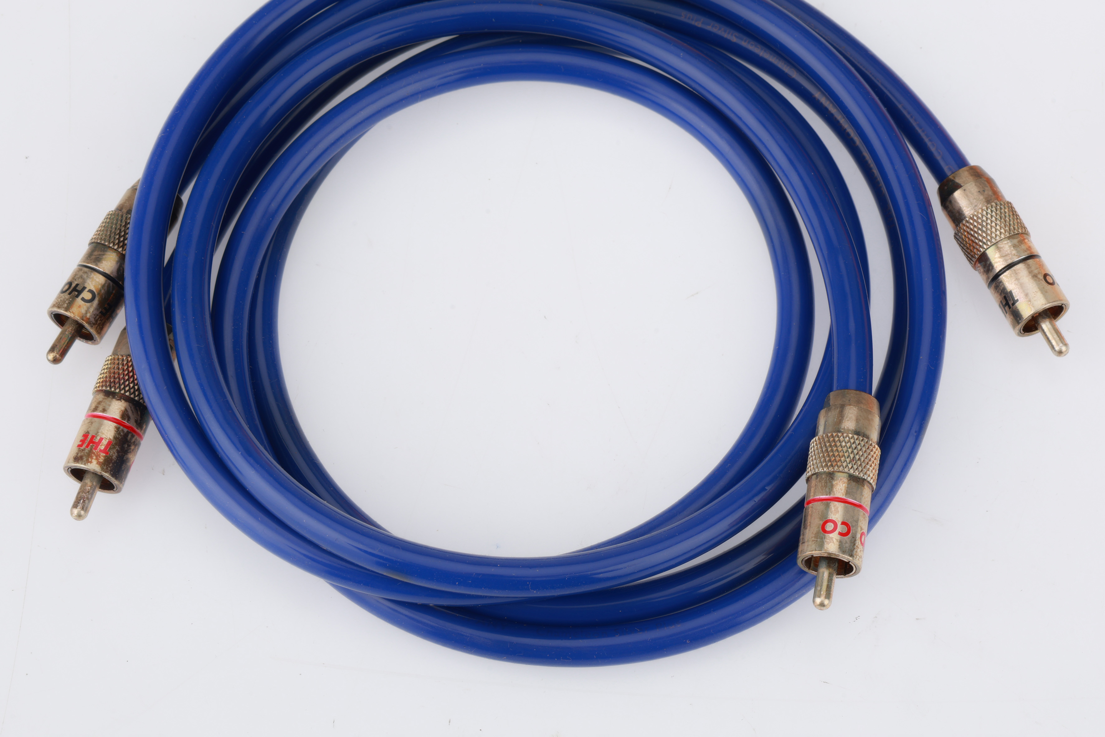 Lot 416 - Two Pairs of Chord Hi Fi Interconnect Cables,