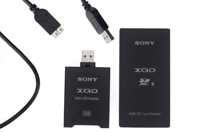 Lot 303 - A Pair of Sony XQD Card Readers