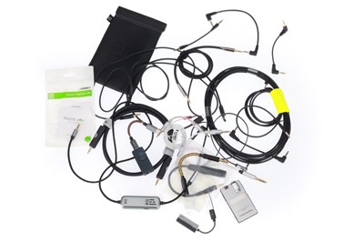 Lot 489 - A Group of Small Headphone Amplifiers and Cables