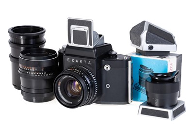 Lot 316A - An Experimental Ihagee Eakta 66 Medium Format Camera