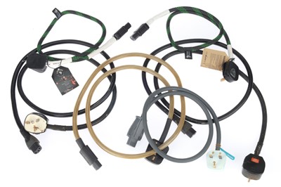 Lot 469 - A Group of Hi Fi Mains Power Cables